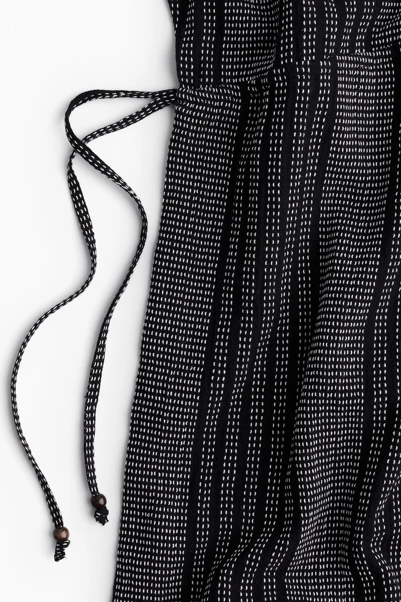 H&M Drawstring-detail kaftan dress