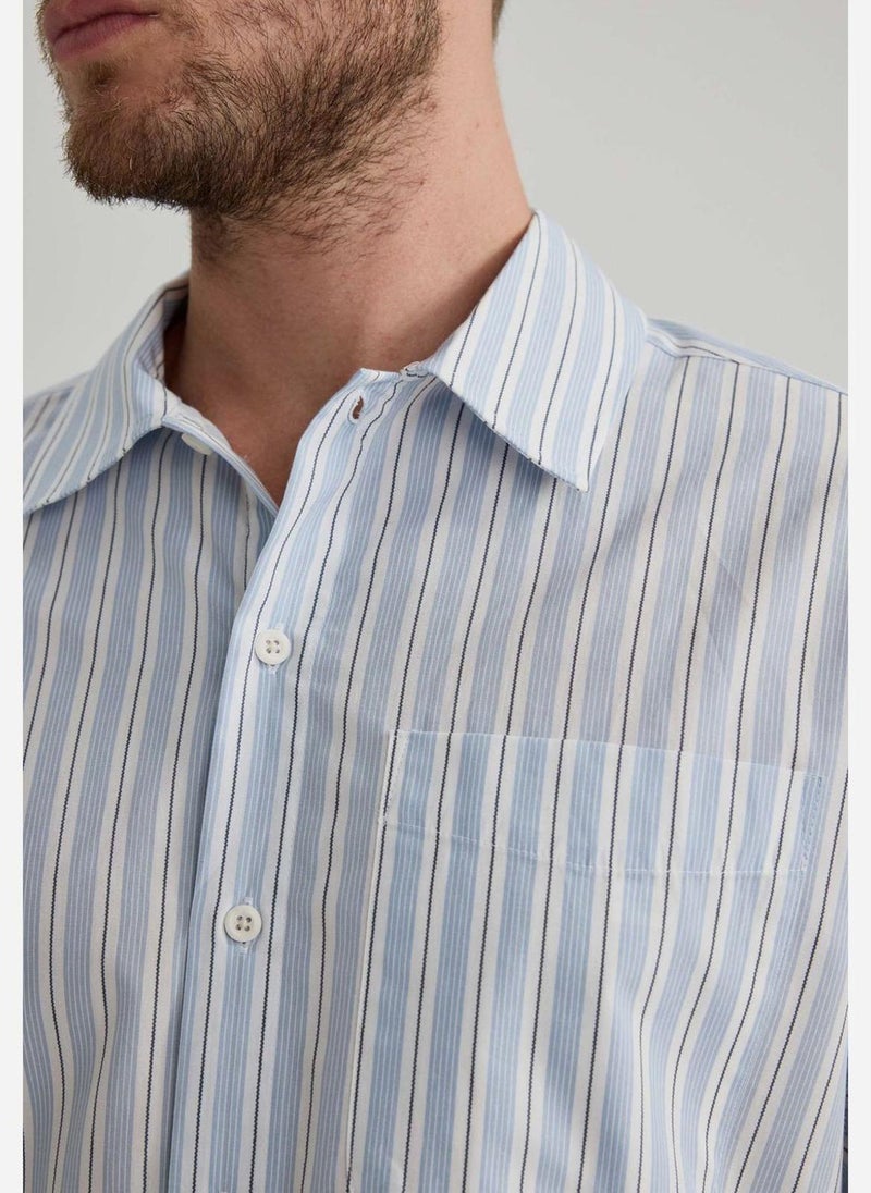 Striped Regular Fit Shirt - pzsku/Z46AA417B176C4683D3F2Z/45/_/1723143360/1e7eca1c-ec2a-471d-aa4f-482a4c322daf