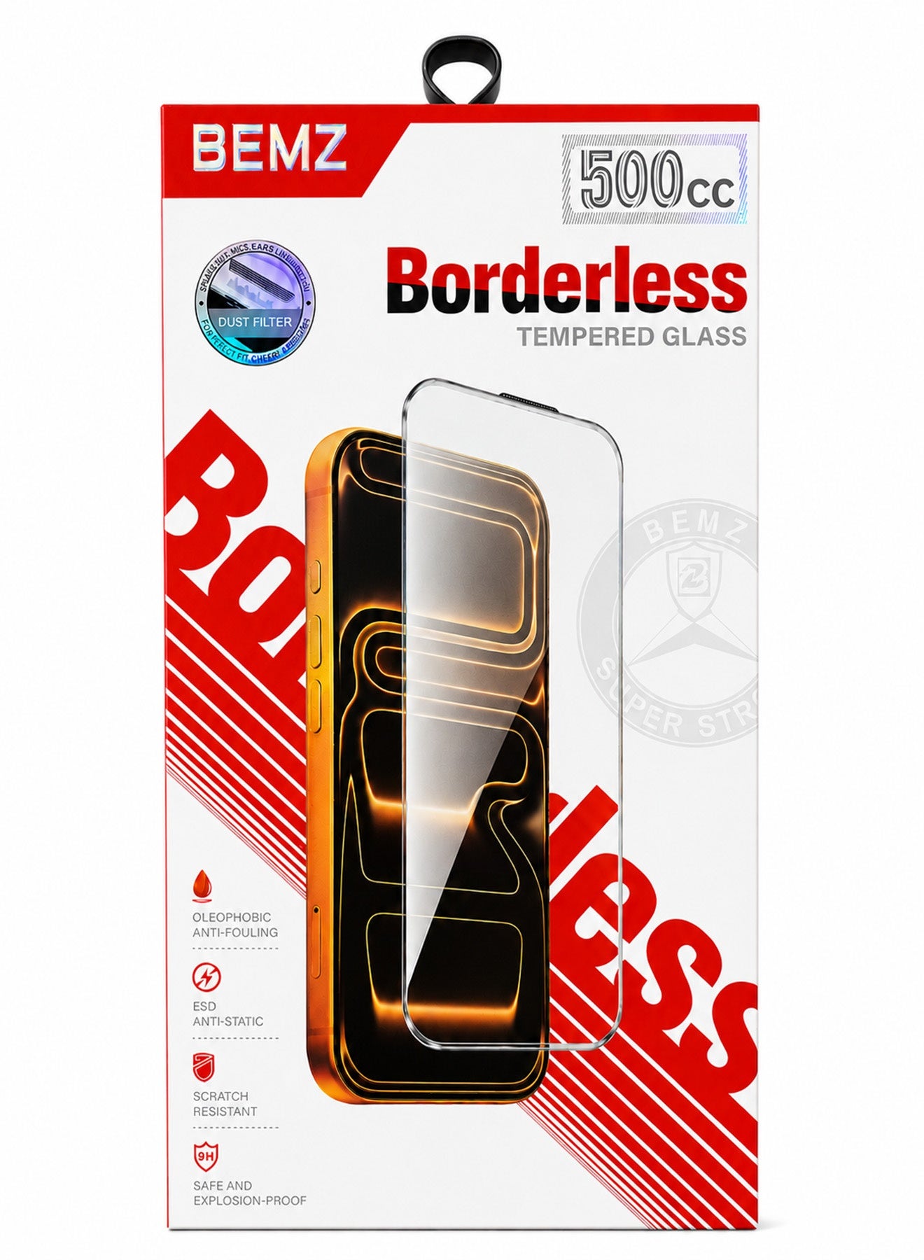 bemz Bemz iPhone 15 Pro Max Screen Protector temperedglass 6.7 inch Z46AA4D776387037A00A2Z