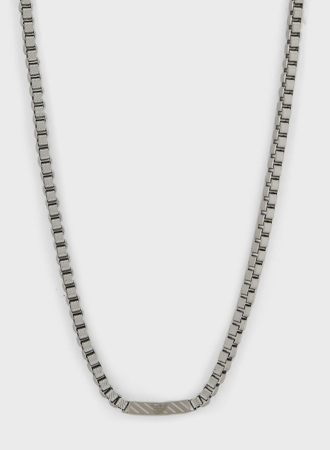 Buy Emporio Armani Silver Egs2922040 Essential Necklace for Men in