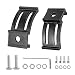 LEDOPPO LED Light Bar Mounting Brackets Kit 2PCS Bottom Mounted Slide Base Bracket Adjustable Universal for LED Pods Work Light Bars for Jeep Offroad Truck SUV - Image 2
