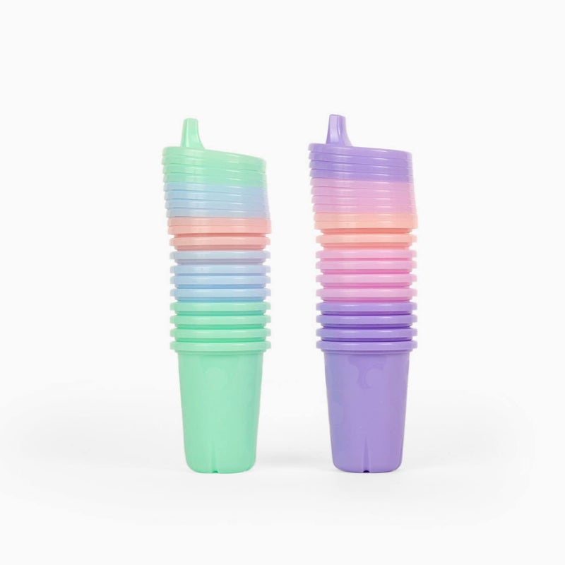 The First Years Take Toss Sippy Cups Spill Proof Toddler Cups Value Party Pack 10 Oz 20 CountPastel