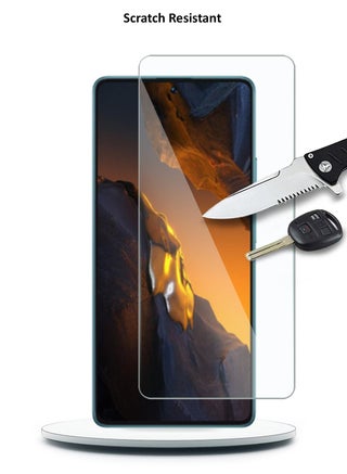 Xiaomi Poco F5 5G 2023 Premium Series Curved Edges 9H 2.5D Tempered Glass Screen Protector (MSG9CN) - Clear/Black - view 5