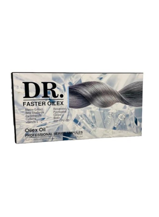 Faster Oilex Oil Collagen Crystal 5×10ml Ampoules - Image 1