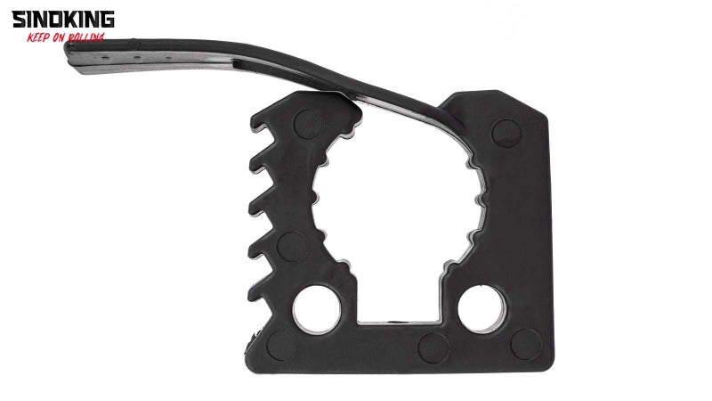 SINOKING Shovel Mount Rubber Clamp for Securing Equipment from 1-1/4" to 1-3/8" in diameter for Home, Garage, Boat, RV, ATV & Off-Road - Image 2