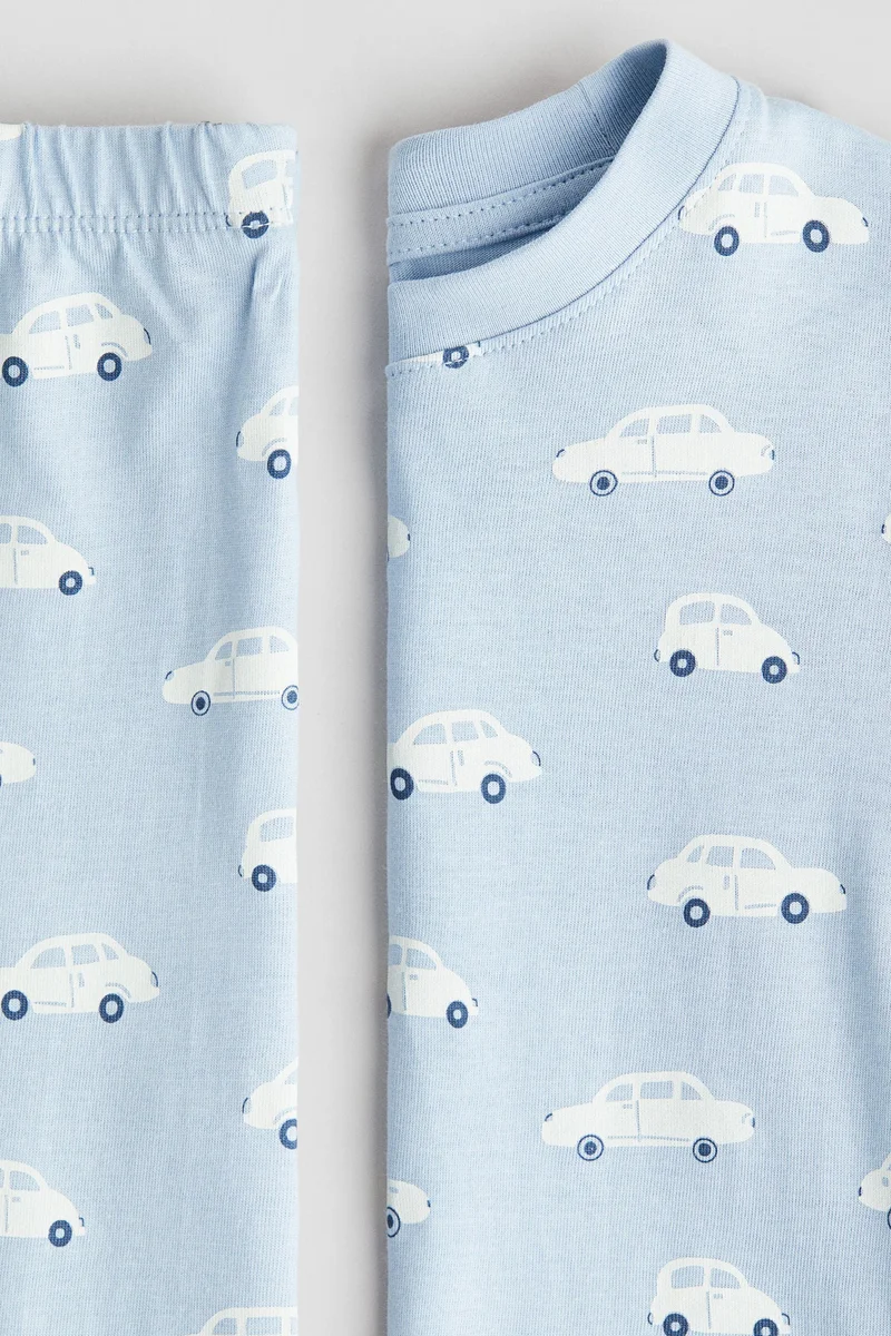 H&M Patterned jersey pyjamas