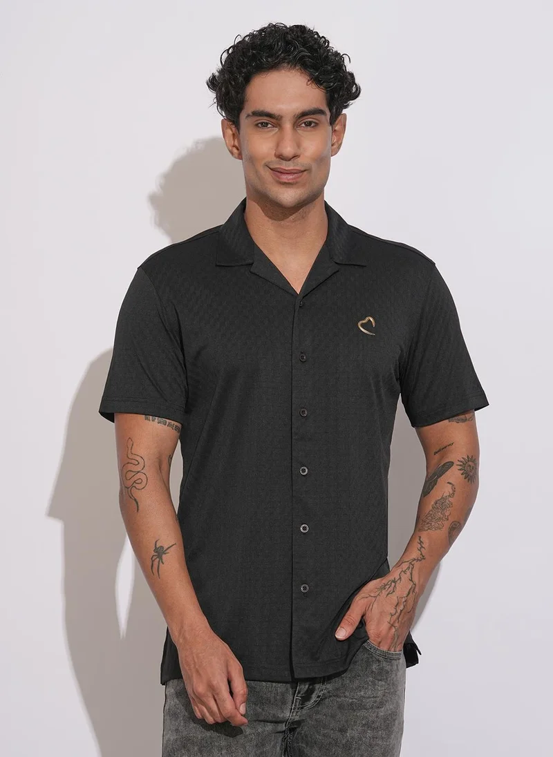 بيينغ هيومان Men Slim Fit Casual Shirt