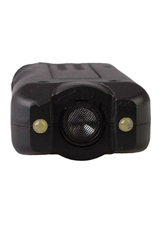 Portable Handheld LED Ultrasonic Dog Repeller Control Trainer Black 4.5 x 12.5 x 1.5cm - Image 2