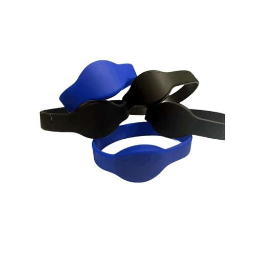 YARONGTECH 125khz RFID writable rewritable t5577 Silicone Wristband Pack of 5 Mix Color - Image 1