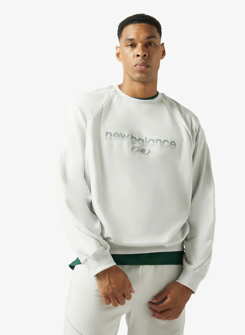 New Balance Trackside French Terry Sweatshirt