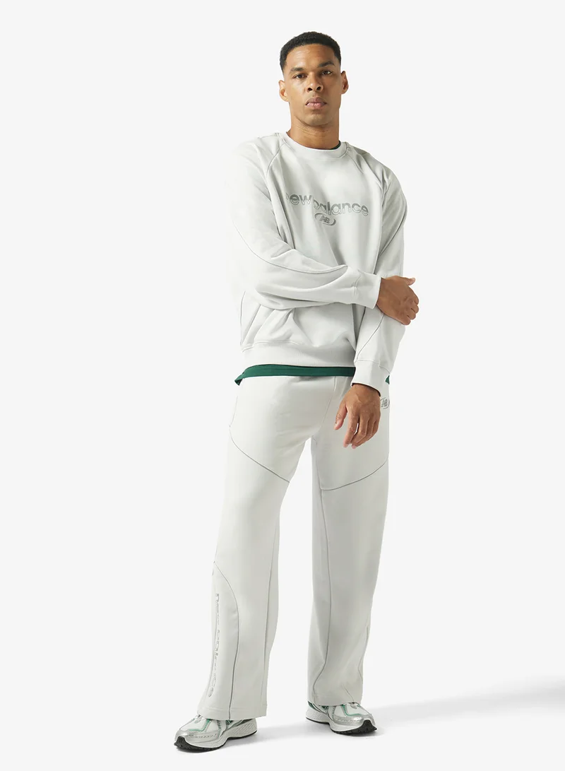 New Balance GREY MATTER (GYM) Trackside French Terry Sweatshirt for Men | Best Price UAE