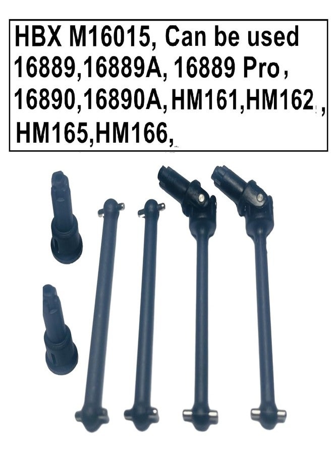 قطع غيار عمود الدفع الأمامي والخلفي ZDingTech M16015 RC لشاحنات HBX 16889 16890 16890A 16889A 16889PRO HM161 RC بمقياس 1:16 (M16015) - Image 2