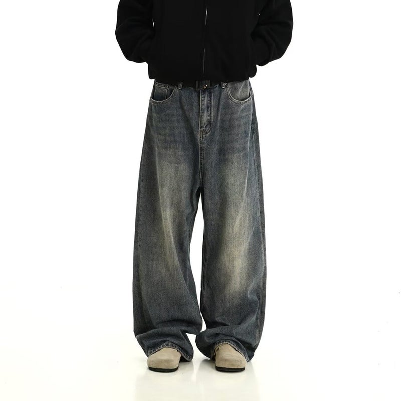 Unisex Casual Daily Denim Jeans - Image 4