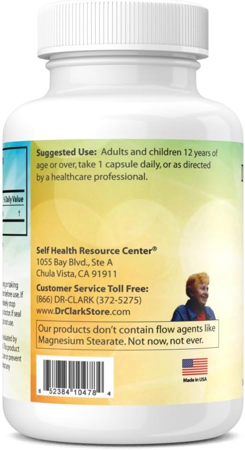 Dr Clark Store Dr Clark Arginine 500mg 100 Gelatin Gelatin Capsules - Image 5