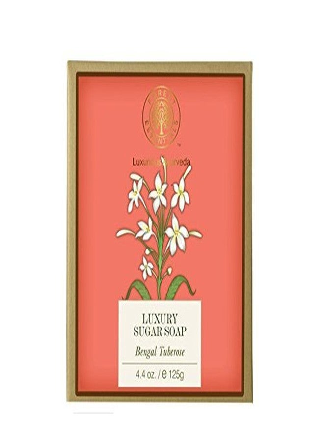 صابون سكر فاخر من فورست إسينشالز - توبيروز البنغال - 125 جرام