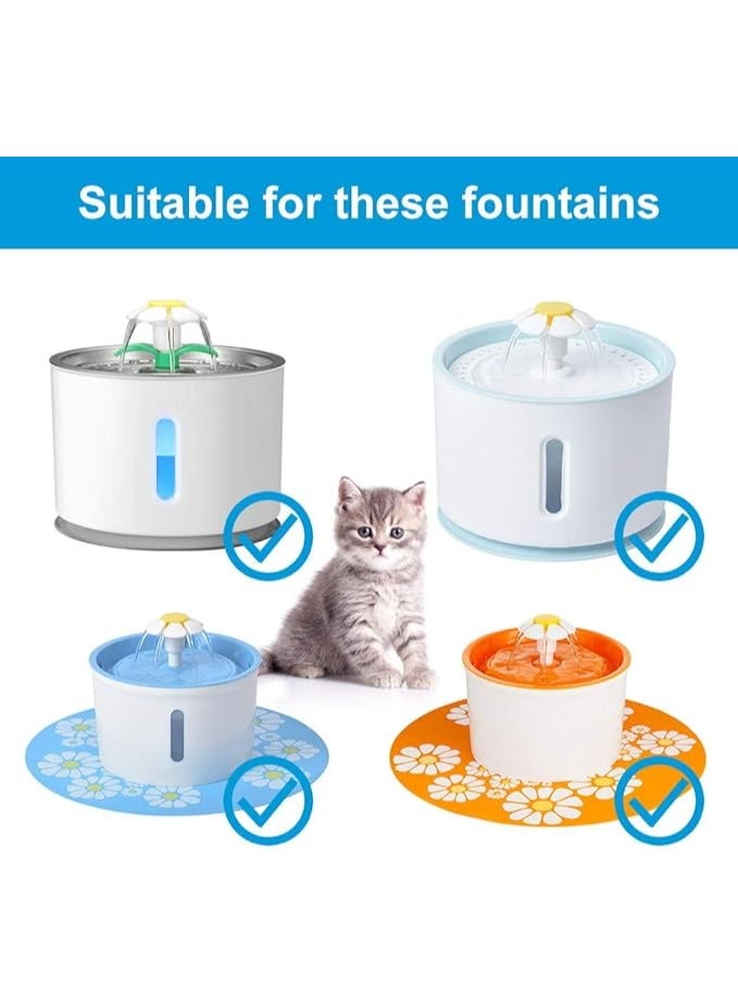 مرشحات نافورة مياه القطط، مرشحات استبدال الكربون لنافورة الزهور موزع مياه نافورة مياه القطط، 10 قطع - Image 5