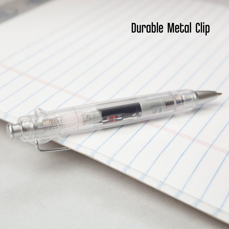 Tombow 56069 AirPress Ballpoint Pen, Clear, 1-Pack - Image 3