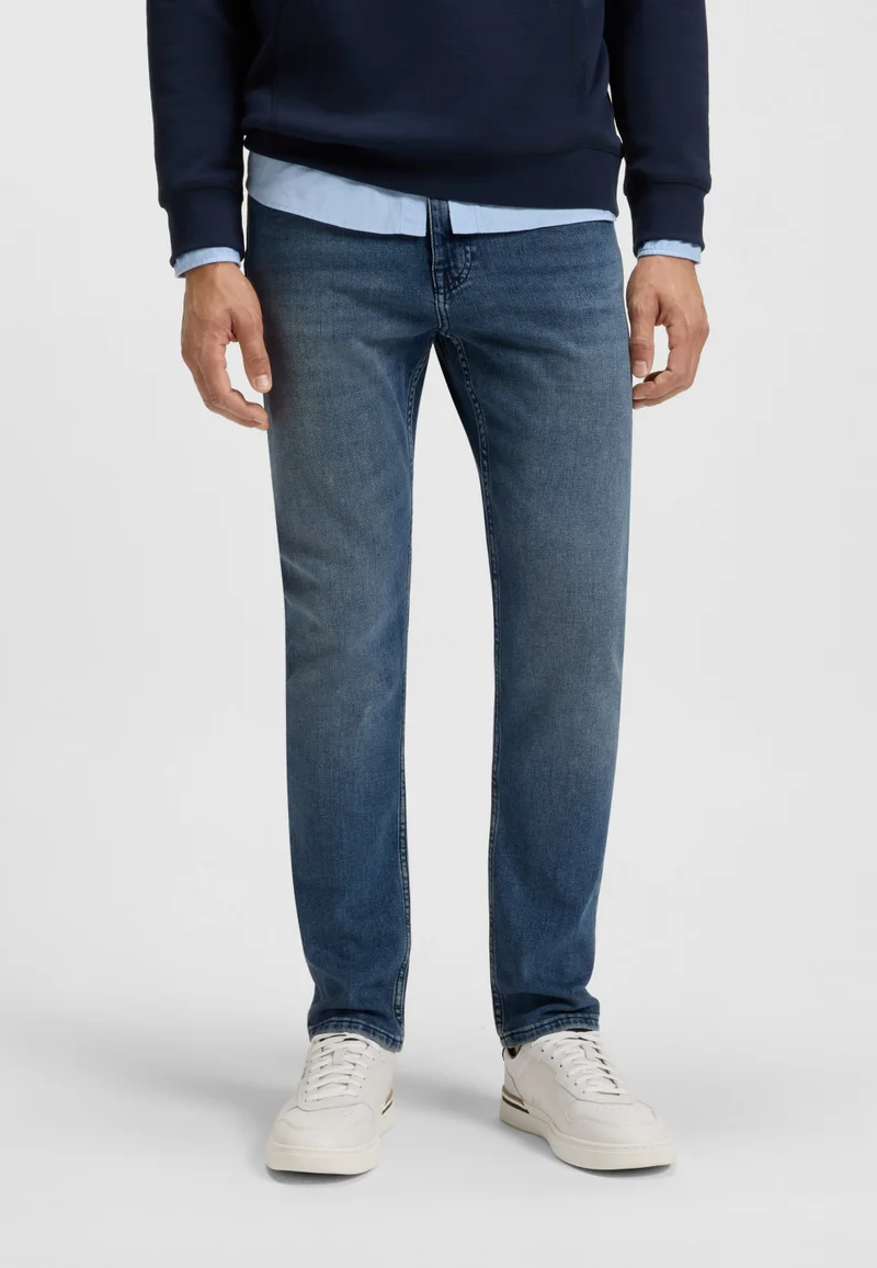 Delaware slim-fit jeans in blue comfort-stretch denim