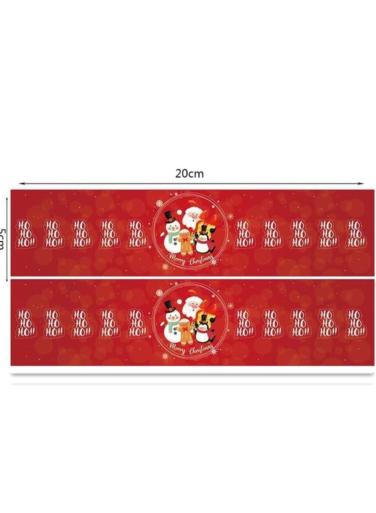 36PCS Ho Ho Ho Christmas Water Bottle Sticker Labels Suuplies Merry Christmas Party Decorations - Image 3