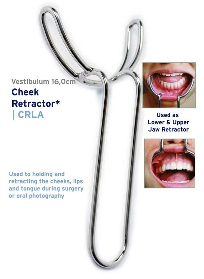 Dental Instruments Cheek Retractor Vestibulum 16,0cm - Image 1