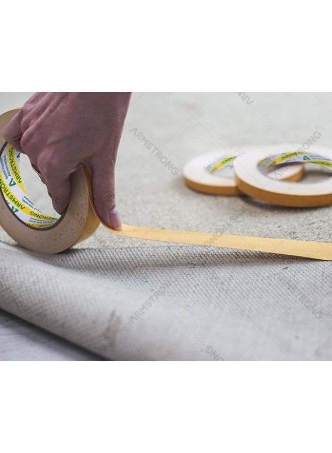 آرمسترونغ أرمسترونج - شريط لاصق قماش​ وجهين للسجاد مقاس 24 ملم*15 متر - Image 2