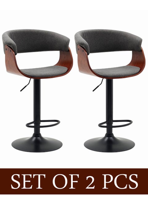 Set of 2 Pieces Modern Counter Height Barstools