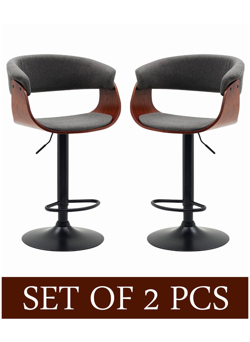 Generic - Set of 2 Pieces Modern Counter Height Barstools - Image 1