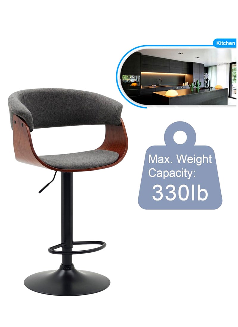 Generic - Set of 2 Pieces Modern Counter Height Barstools - Image 1
