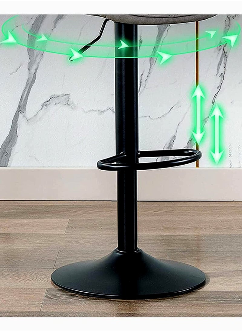 Generic - Set of 2 Pieces Modern Counter Height Barstools - Image 1