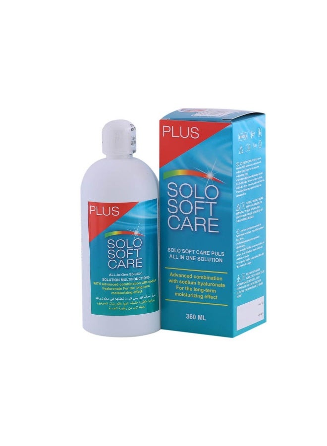Solo Soft Care Plus All In One Solution 360 ML - Image 5