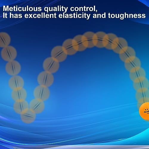 Guirnd 20 Pack Ping Pong Balls, 3 Star Table Tennis Balls, 40+ Pong Ball Competition and Recreational Play, Abs Ping Pong Ball - Image 2