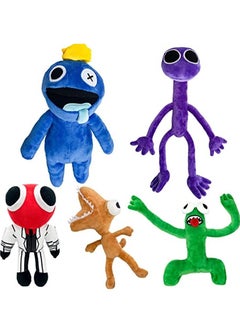 Y&D 5 Rainbow Friends Plush Wiki Horror Game Stuffed Doll, Cute Birthday Gifts for  - Image 1