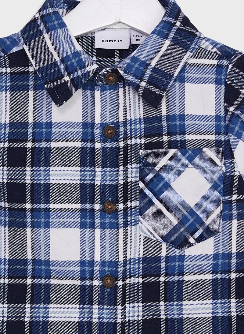 NAME IT Kids Checkered Shirt