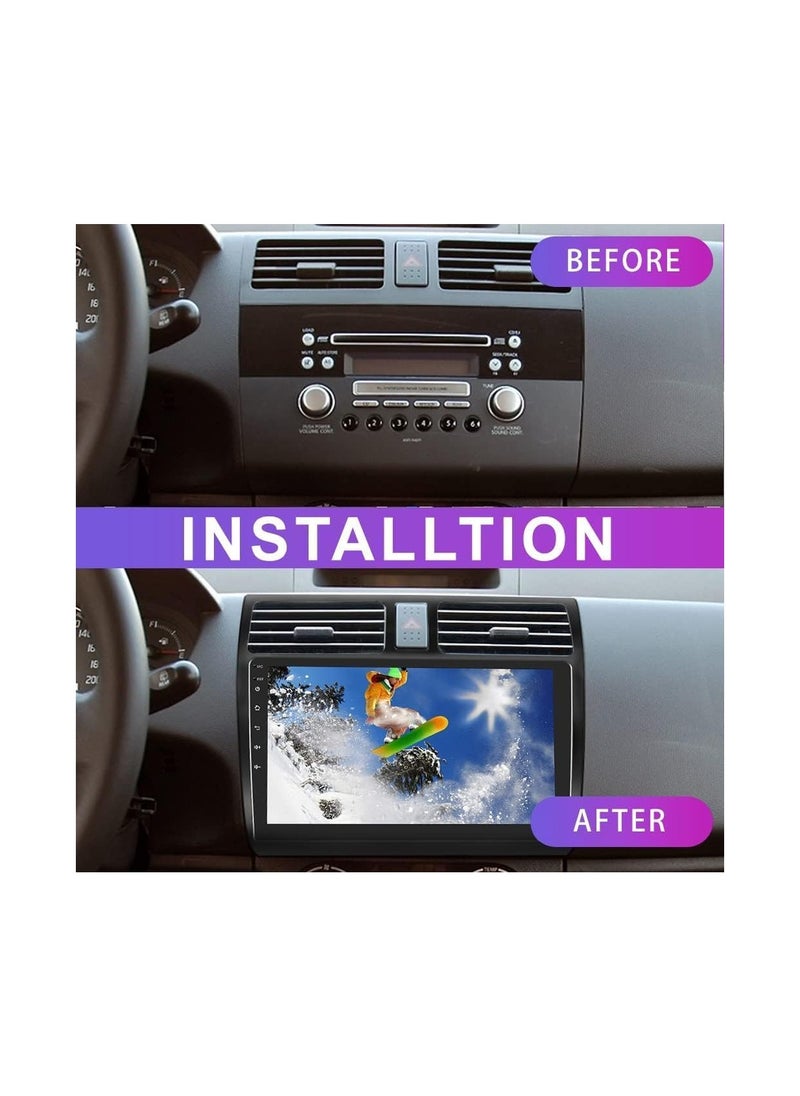 SHEZA STAR Android Car Stereo for Suzuki Swift 2005 2006 2007 2008 2009 2010 1GB RAM 32GB ROM 10 Inch MirrorLink WiFi BT, IPS Touch Screen with Backup Camera Included  - Image 2