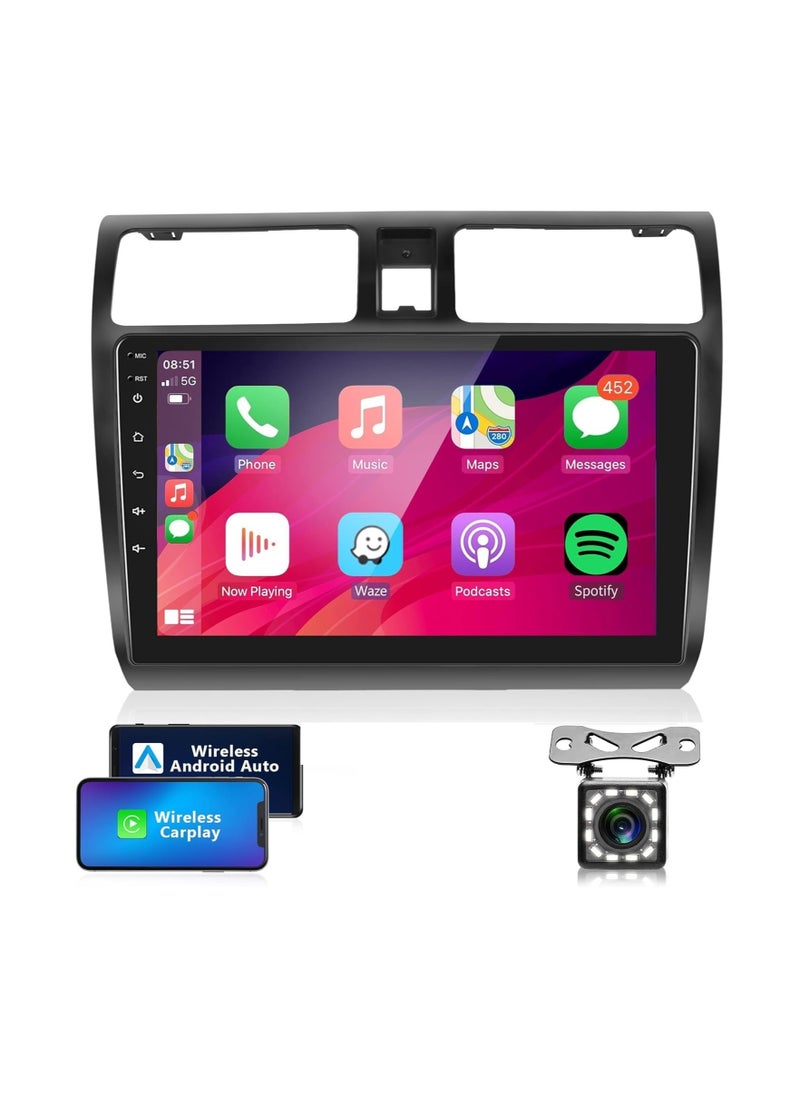 SHEZA STAR Android Car Stereo for Suzuki Swift 2005 2006 2007 2008 2009 2010 1GB RAM 32GB ROM 10 Inch MirrorLink WiFi BT, IPS Touch Screen with Backup Camera Included  - Image 1