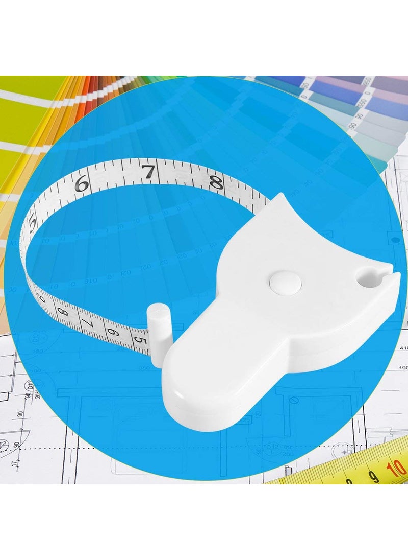 ACHAL ACHAL Tape Measure 150cm60in Portable Accurate Tape Measure Body Fitness Measuring Retractable Ruler Tapeline  - Image 5