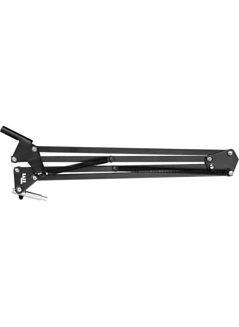 Twisted Minds Apex Series Microphone Boom Arm TM‑AP89‑I – Dual 35 cm+35 cm Adjustable Arms, 180° Rotation, 3/8” Screw Mic Mount, Lightweight Durable Desk Mount for Streaming Recording Work - Image 4