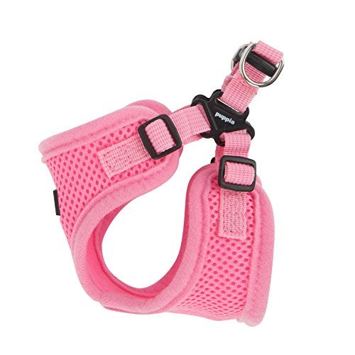 Puppia PARA-HC1533-PK-S Pink Soft Harness C Pet-Vest-Harnesses, Small - Image 2