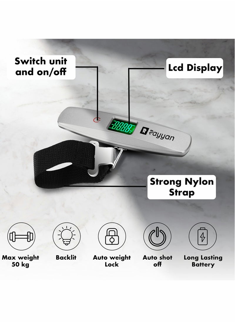 KASTWAVE - Portable Digital Scale Suitcase Scale Hanging Scales - Image 1