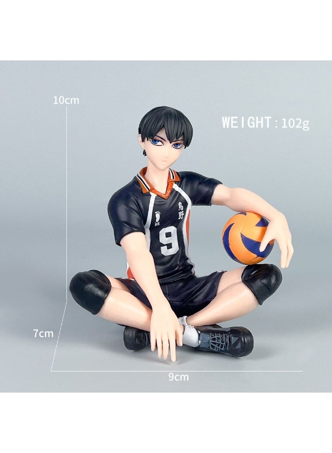 هالامودو هايكيو!! الجلوس وضع Tobio Kageyama نموذج شكل العمل ، الأنيمي الجمع البارد ، لعبة التمثال الأنيمي العصرية ، لعبة نموذج شكل ديكور سطح المكتب ، شكل ديكور المكتب ، زينة السيارة ، هدية عيد ميلاد للأطفال الأولاد والبنات ، للاحتفال ، المجموعة والعرض ، البرتقالي / الأسود / الأزرق ، 10 سم - Image 3