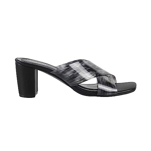 Mochi Women Black Block Heel Fashion Sandal UK/3 EU/36 (40-132) - Image 3
