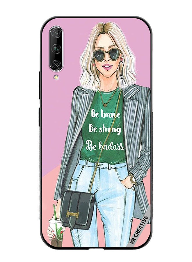 VR CREATIVE Protective Case Cover For Huawei Nova Y9S Be Brave Be Strong Design Multicolour - Image 1