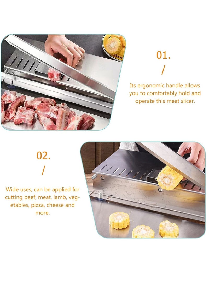 Generic - Meat And Vegetable Cutting Machine Knife Size 39 Cm Stainless Base - Image 1