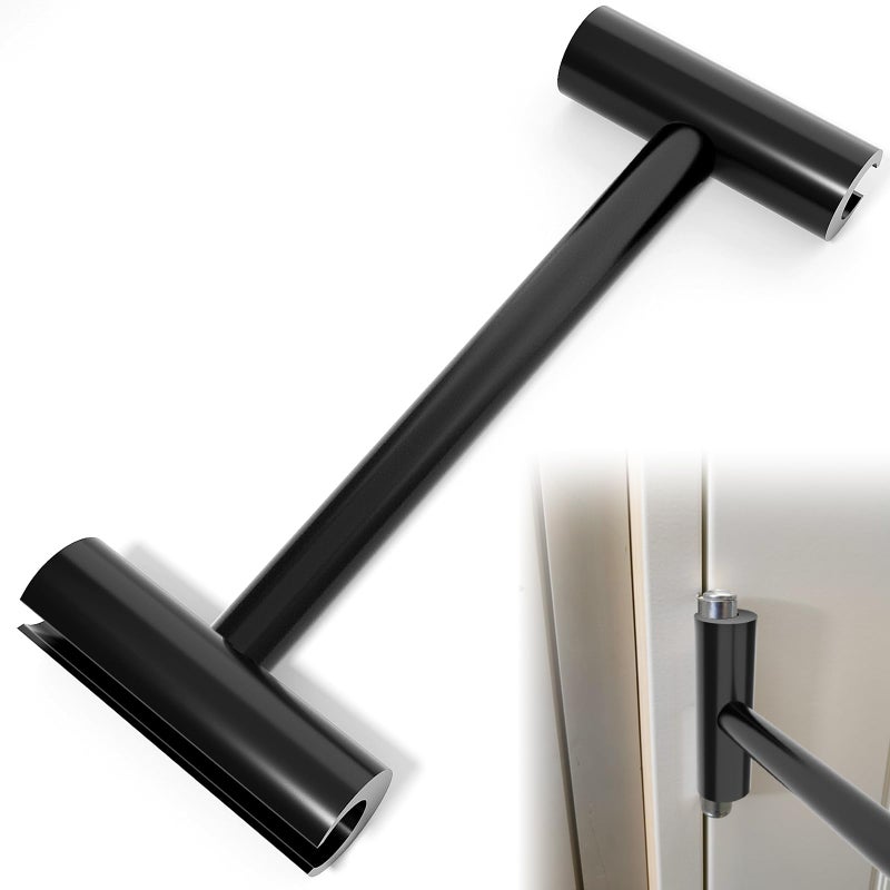 Heavy Duty 134 180 Door Hinge Adjustment Tool Black Steel Polished Finish Contemporary Style