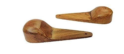 ARMAN SPOONS - Believe in Quality Teak Wood Handmade Wooden Masala Spoon for Small Containers (8.5 cm Long) -Set of 24 - Image 5