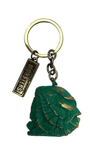 Factory Entertainment Universal Monsters Creature from The Black Lagoon Head Sculpted Keychain - Image 2