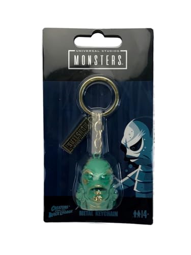 Factory Entertainment Universal Monsters Creature from The Black Lagoon Head Sculpted Keychain - Image 1