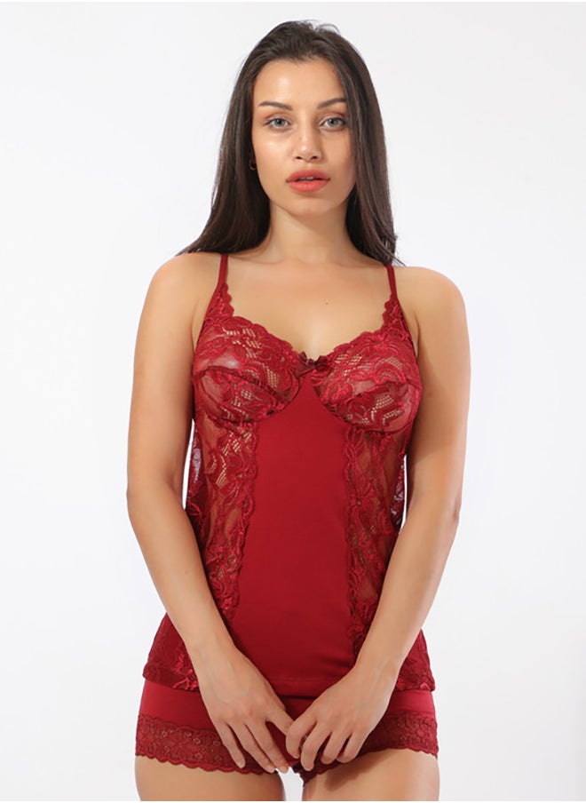 eve CHANTELLE Chantelle Dentelle Tank Top  - Image 1