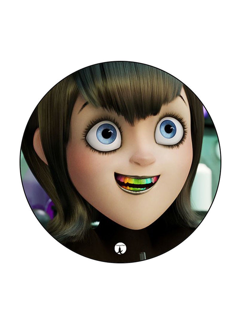 RKN Hotel Transylvania Printed Round Pin Badge Multicolour - Image 2