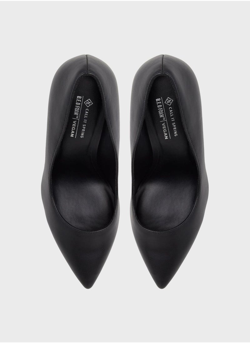 CALL IT SPRING - Dazling Pointed Toe Pumps - Image 1